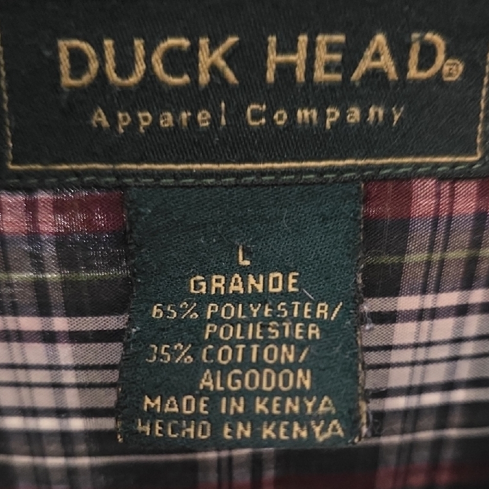 Duck Head Black and White Casual Button Down Shirt - Picture 4 of 13
